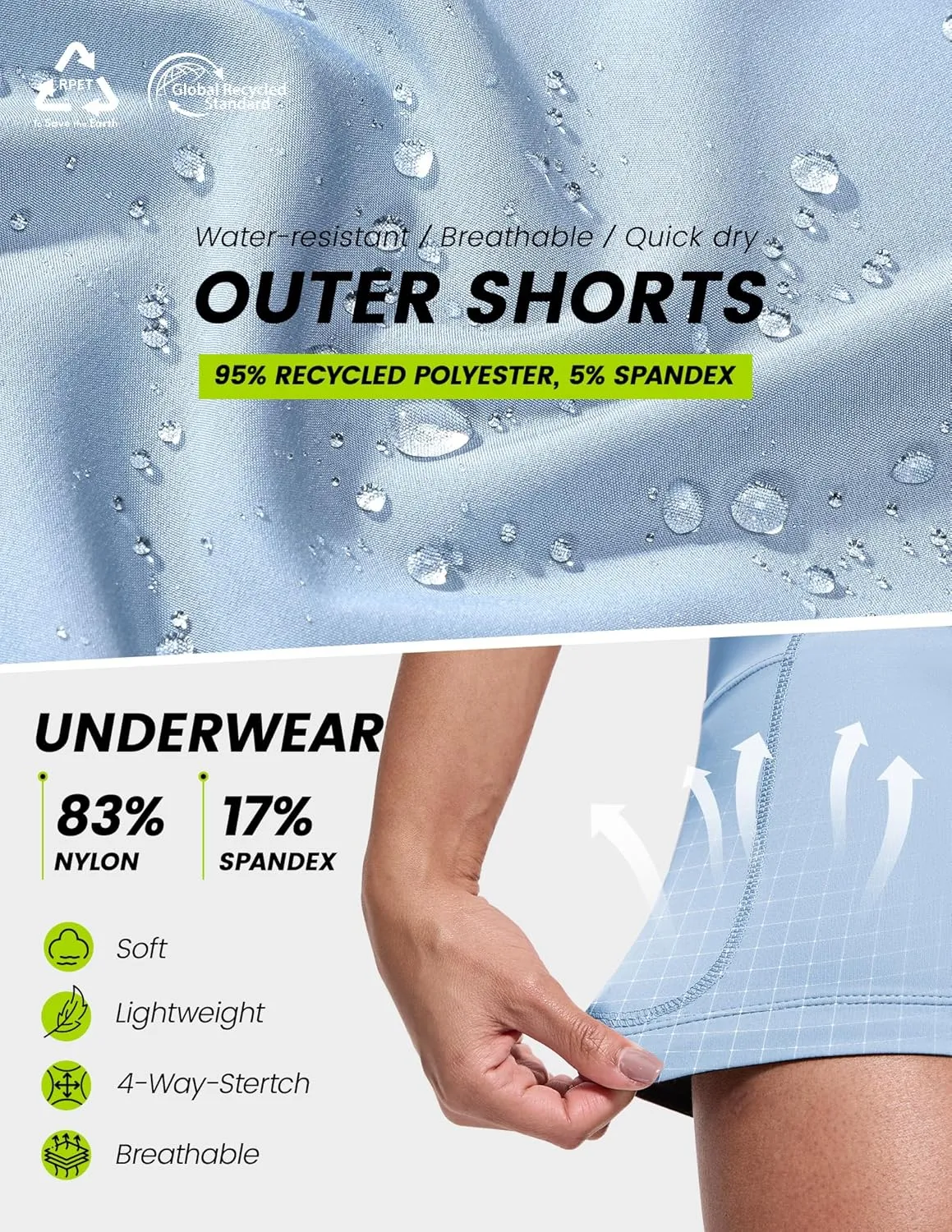 Womens Cycling Shorts Padded Mountain Bike Road Biking Padding Cycle Biker Bicycle Shorts with Zipper Pockets