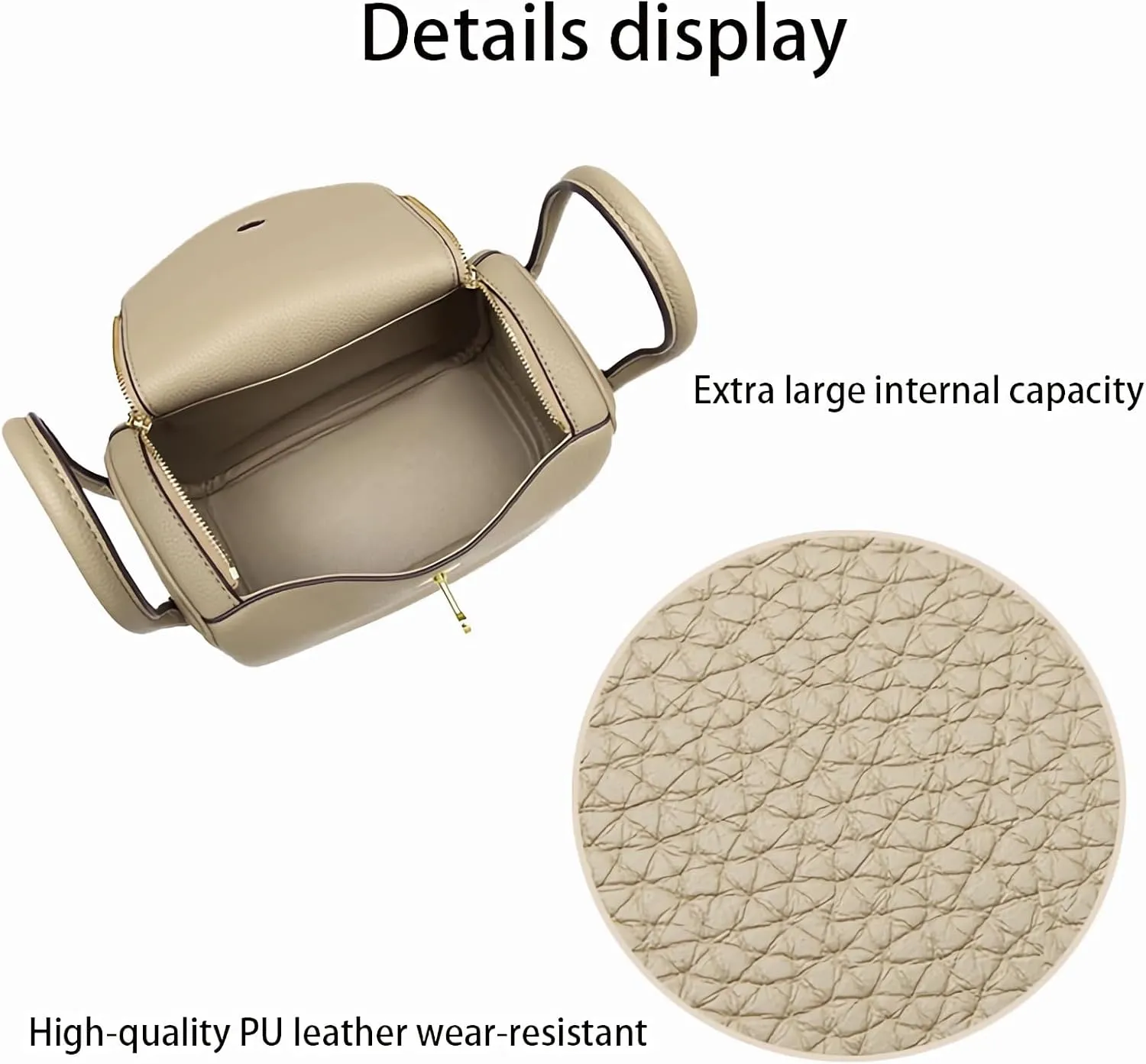 Women's PU fashion shoulder bag and crossbody bags versatile underarm Purses simple handbags
