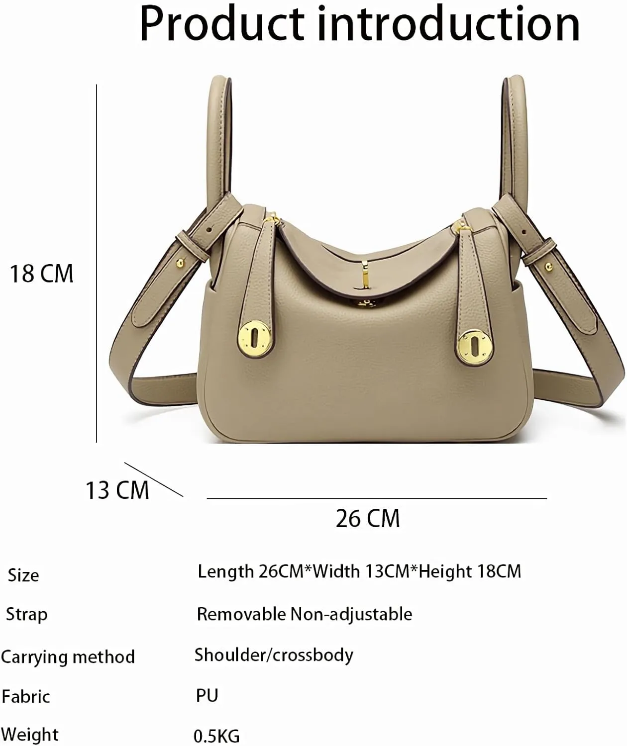 Women's PU fashion shoulder bag and crossbody bags versatile underarm Purses simple handbags
