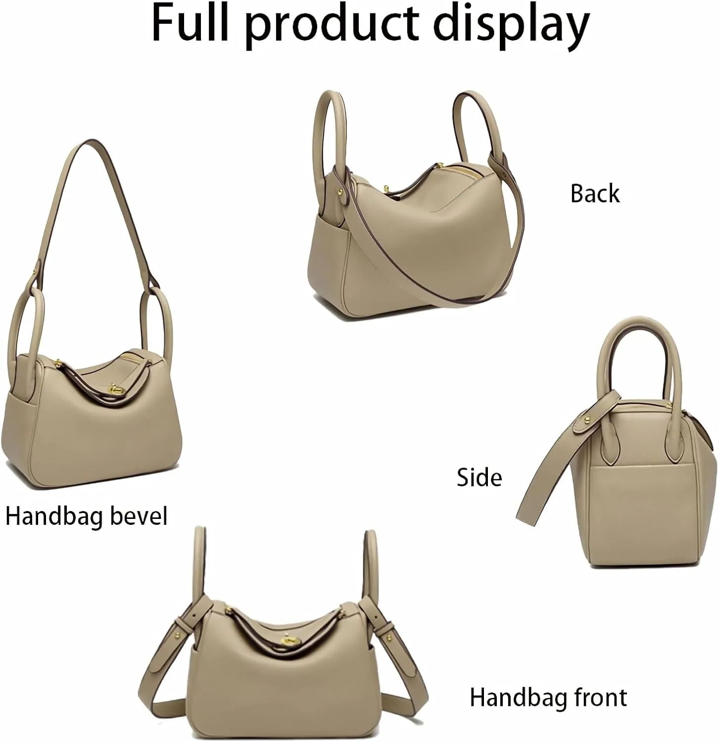 Women's PU fashion shoulder bag and crossbody bags versatile underarm Purses simple handbags