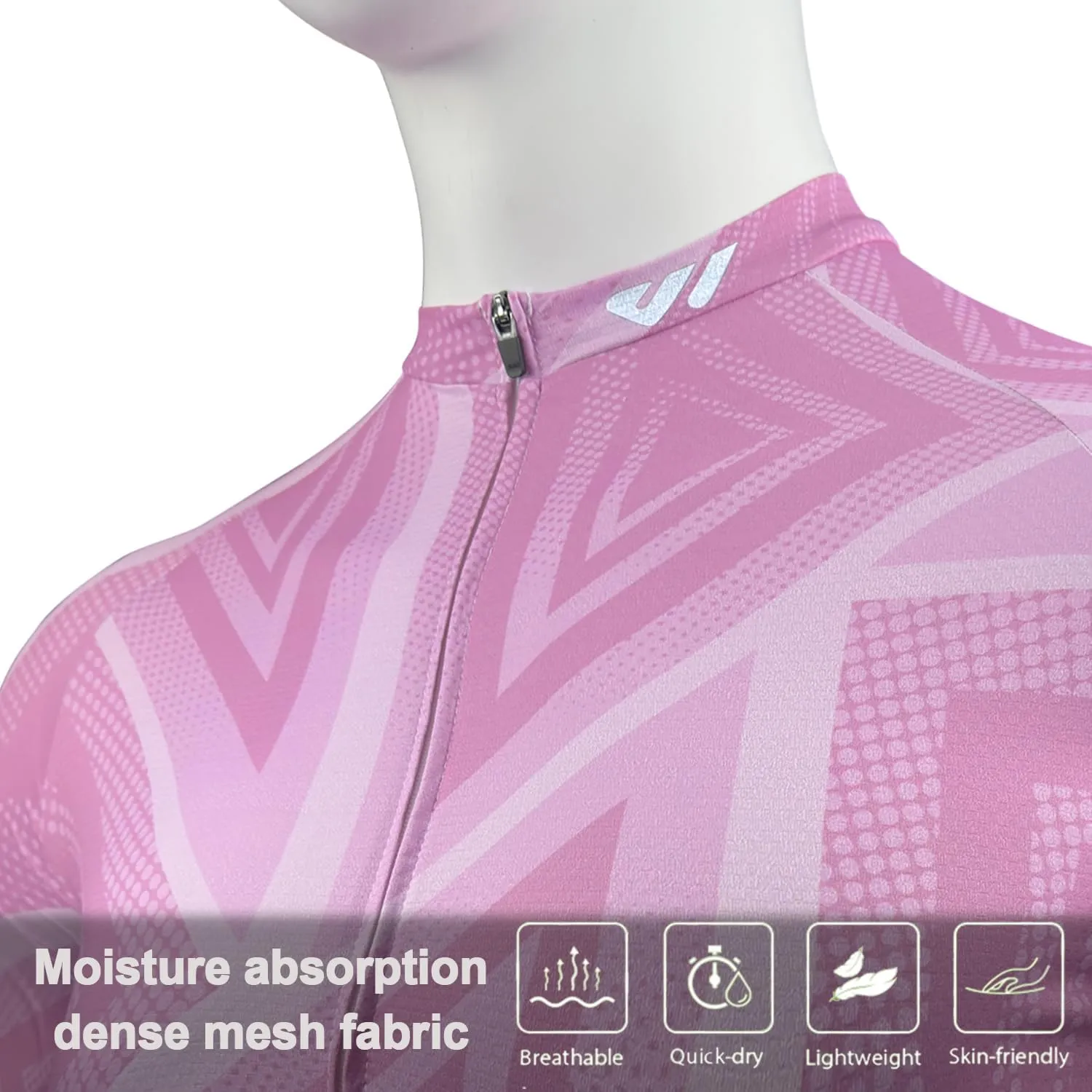 Wulibike Cycling Jersey Women Long Sleeve,Bicycle Biking Bike Shirts for Women with Pockets