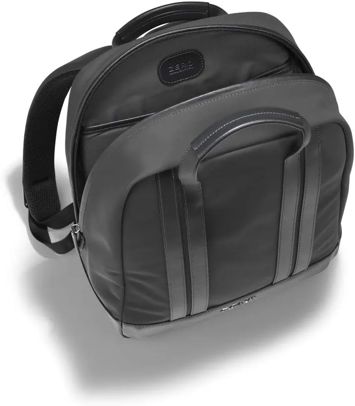 ZERO Halliburton The Journal Nylon Lightweight Backpack (Gray, Small Backpack)
