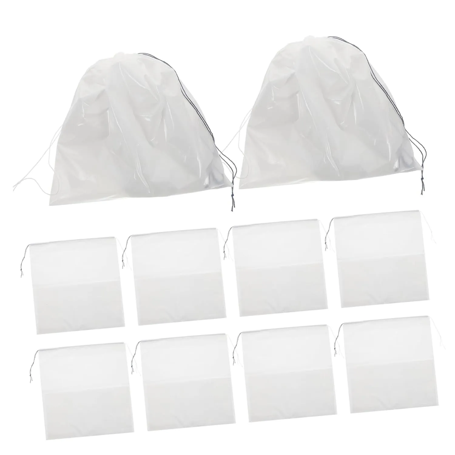 Zerodeko 10pcs Vomit Bag Pregnancy Bag Travel Sickness Bags Air Sickness Puke Bags Hospital Bag Essentials Motion Sickness Bag Sick Bags Bags Car Trash Bags White Plastic