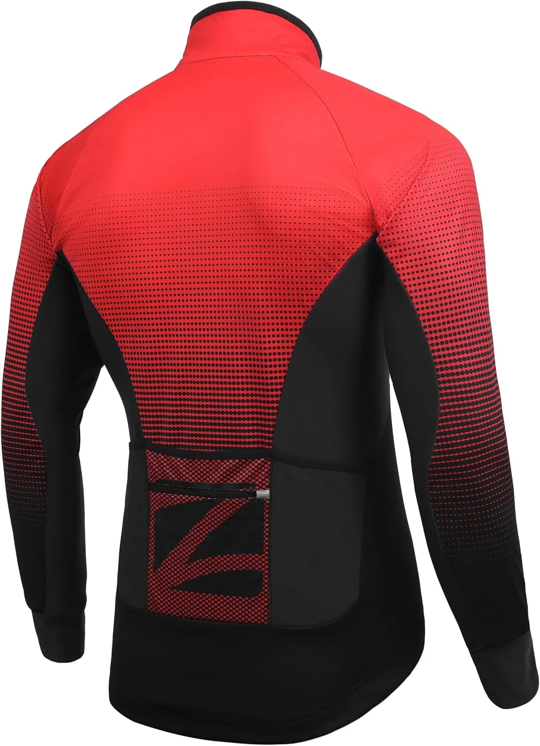 Zimco Pro Men Winter Cycling Jackets High Viz Bicycle Jersey Windproof Thermal Insulated Jacket