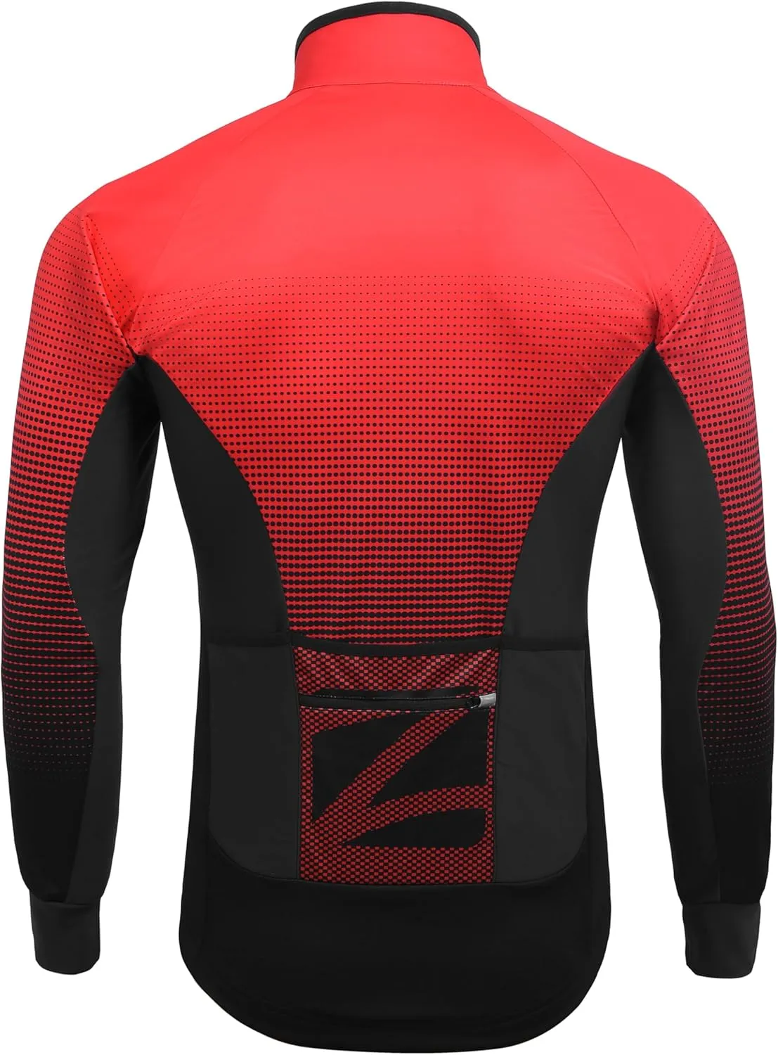 Zimco Pro Men Winter Cycling Jackets High Viz Bicycle Jersey Windproof Thermal Insulated Jacket