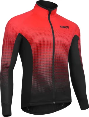 Zimco Pro Men Winter Cycling Jackets High Viz Bicycle Jersey Windproof Thermal Insulated Jacket