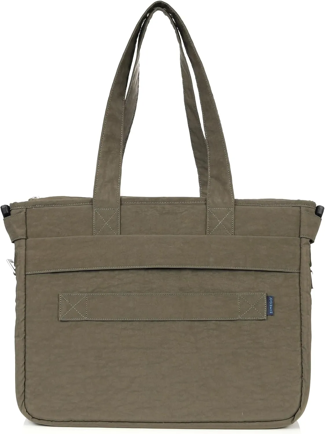 ZIMEGO Stylish Casual Business Laptop Tote Bag – Durable Travel Crossbody Shoulder Bag