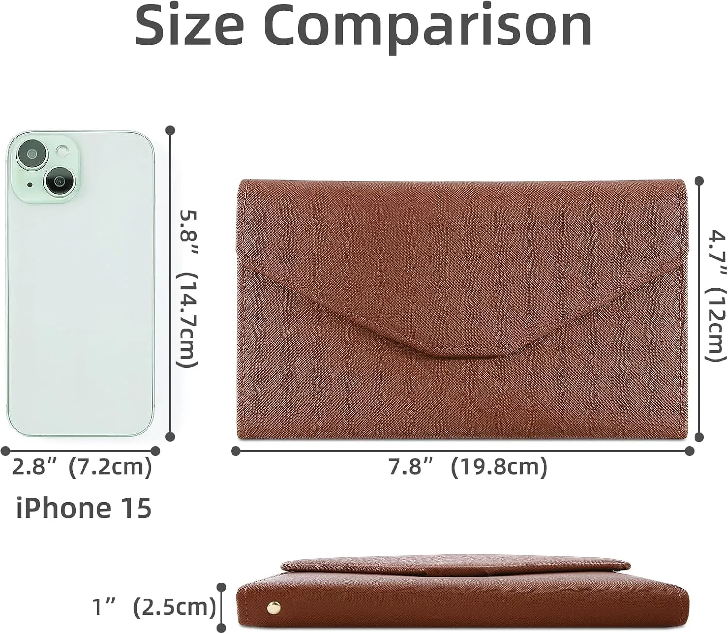 ZOPPEN Mulit-purpose Rfid Blocking Passport Holder Travel Wallet (Ver.4) Passport and Vaccine Card Holder ComboTri-fold Document Organizer Travel Essentials