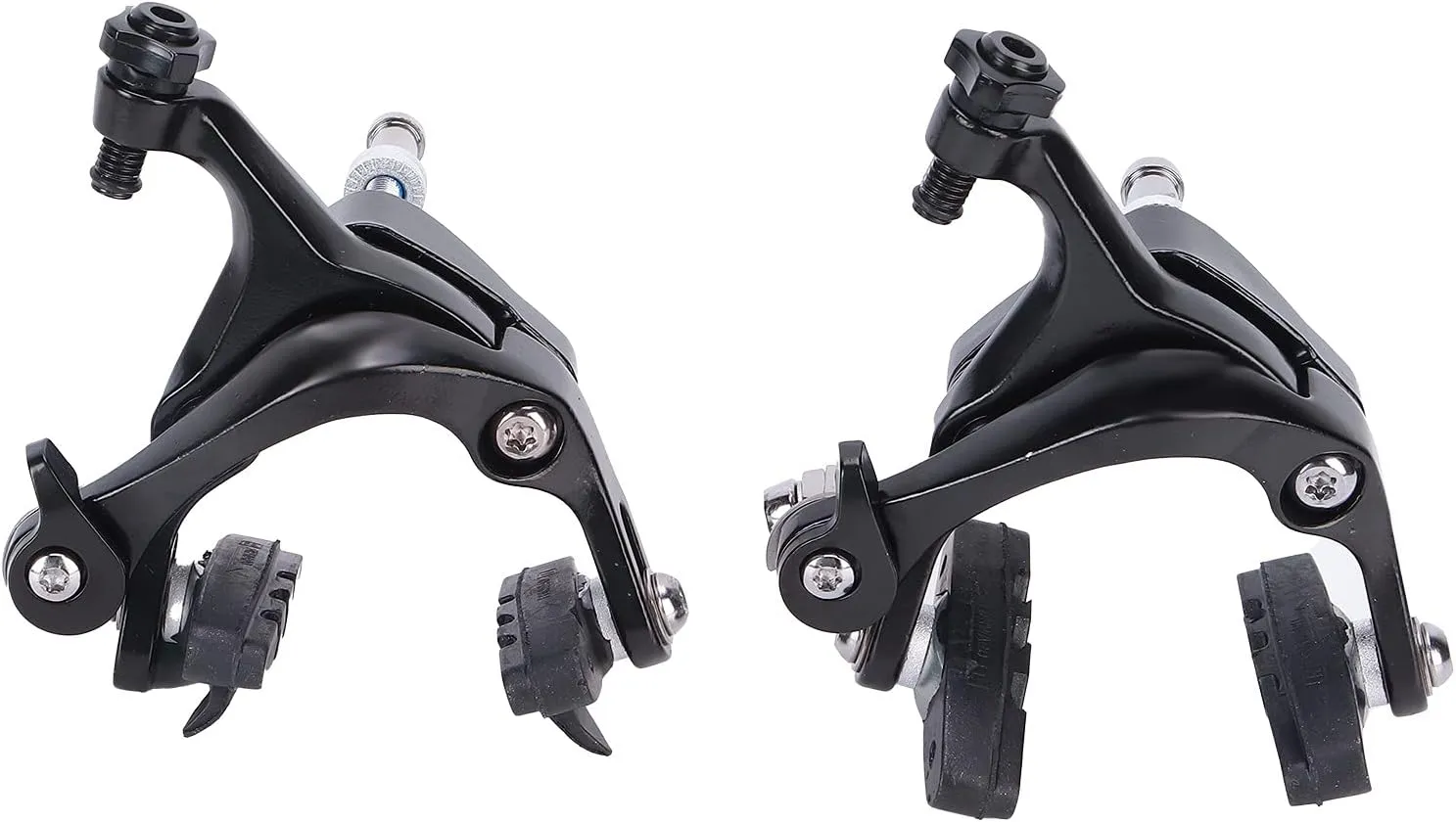 ZTTO Road Bike Brake Caliper Dual Pivot Efficient Rim Brake Front Rear Calipers Aluminum Alloy Wear Resistance